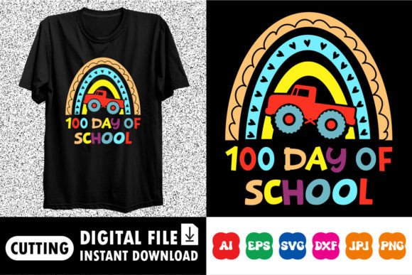 100 Days of School Shirt Design: Graphics & T-Shirt Designs Review