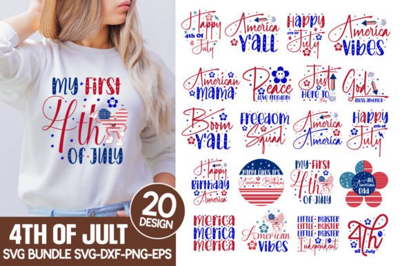4th of July SVG Bundle: Graphics & T-Shirt Designs Review