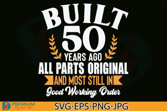 50th Birthday Graphics & T-Shirt Designs Review