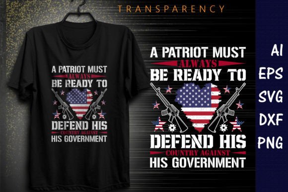 America Patriotic T-Shirt Design Graphics Review