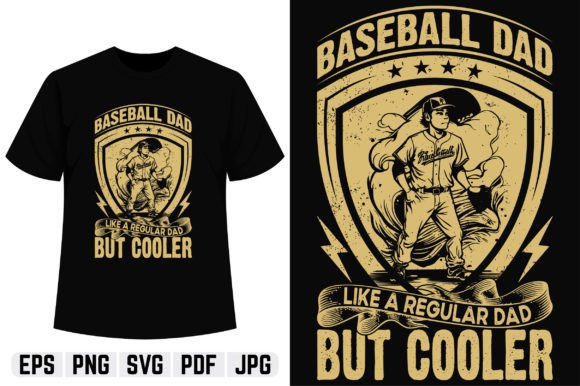Baseball Dad but Cooler T-shirt Design Review