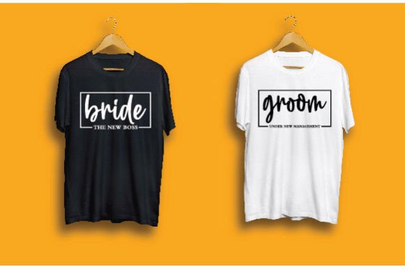 Bride the New Boss: T-Shirt Designs & Graphics Review