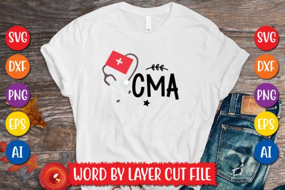 CMA SVG Design: Graphics & T-Shirt Designs