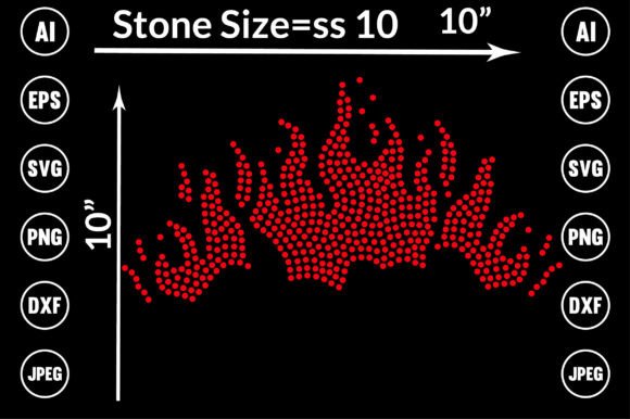 Fire Rhinestone Design: Graphics & T-Shirt Designs Review