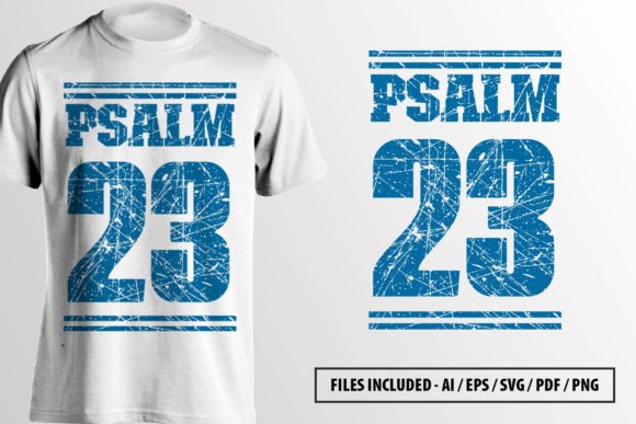 Psalm 23 Christian Design: Graphics & T-Shirt Review