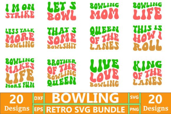 Retro Bowling T-Shirt Designs & Graphics Review