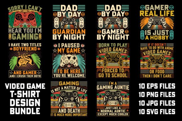 Retro Video Game Graphics & T-Shirt Designs Review