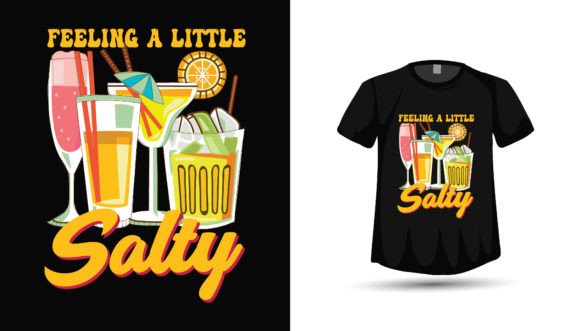 Summer Salty Drink Lover T-Shirt Graphics Review